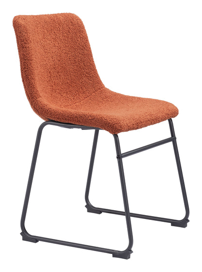 Smart Dining Chair (Set of 2) Burnt Orange
