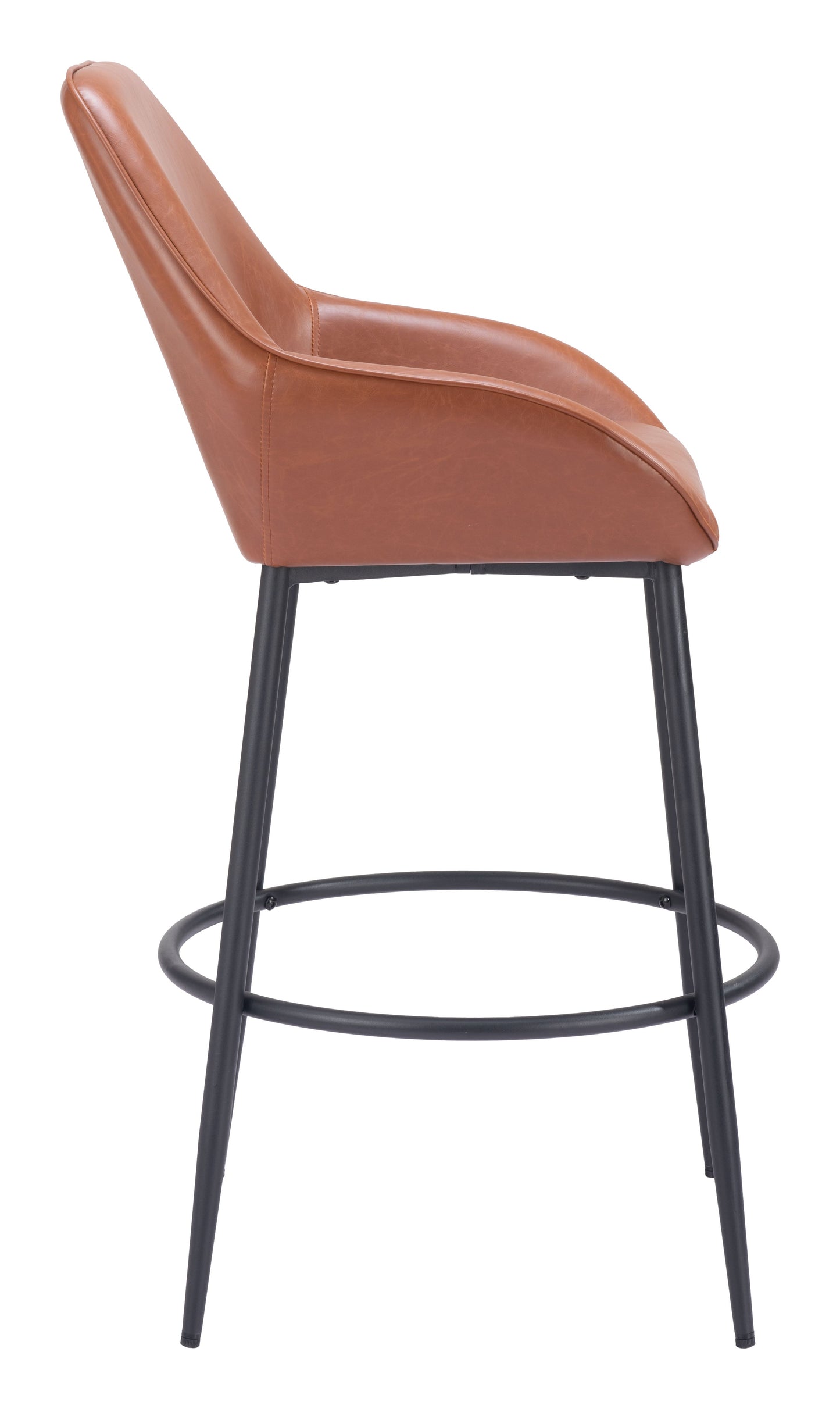 Vila Barstool (Set of 2) Brown