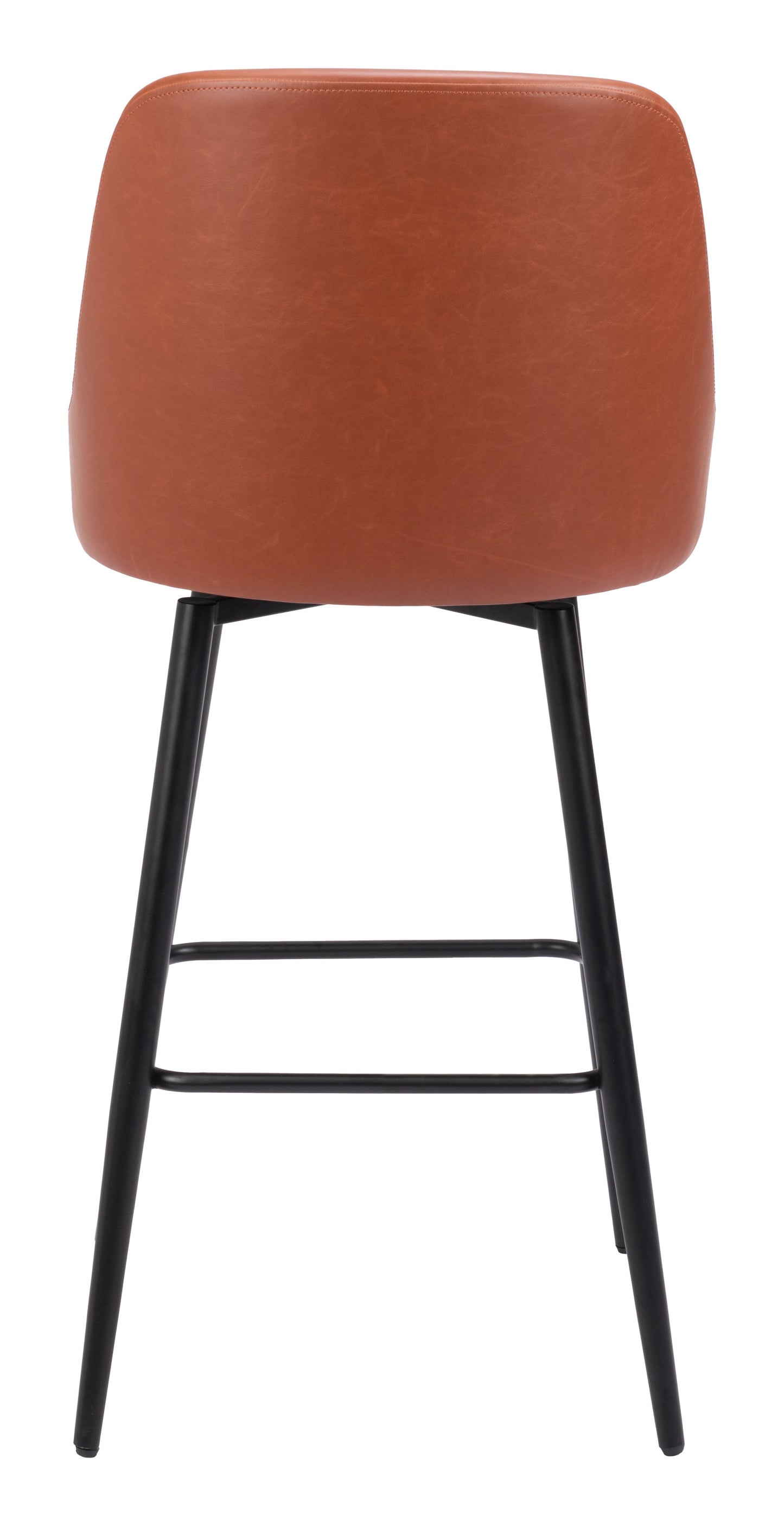 Keppel Swivel Barstool Brown