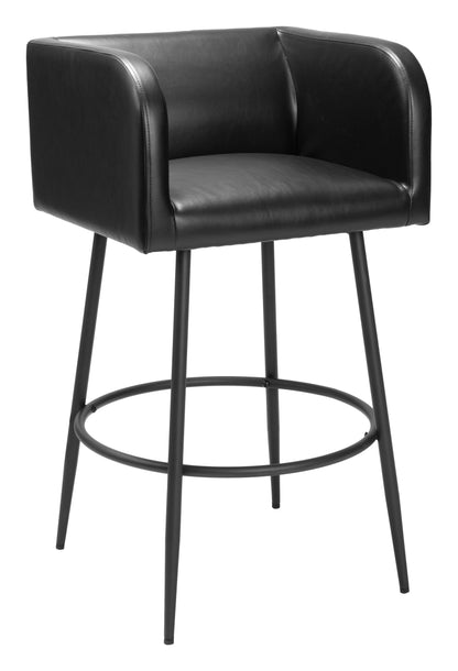 Horbat Barstool (Set of 2) Black