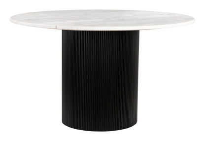 Izola Dining Table White & Black