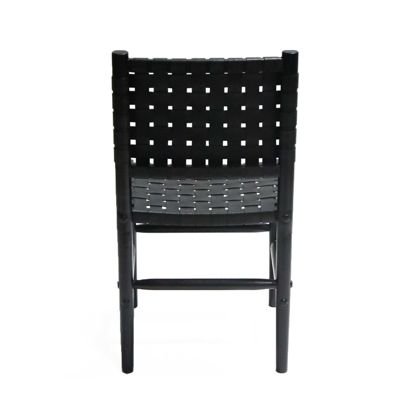 Leather Dining Chair Perry Black