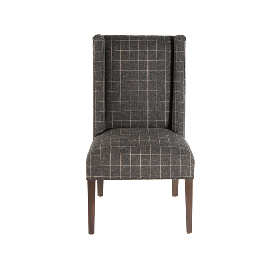 Wingback Dining Chair Juliette, Concord Pane Sable