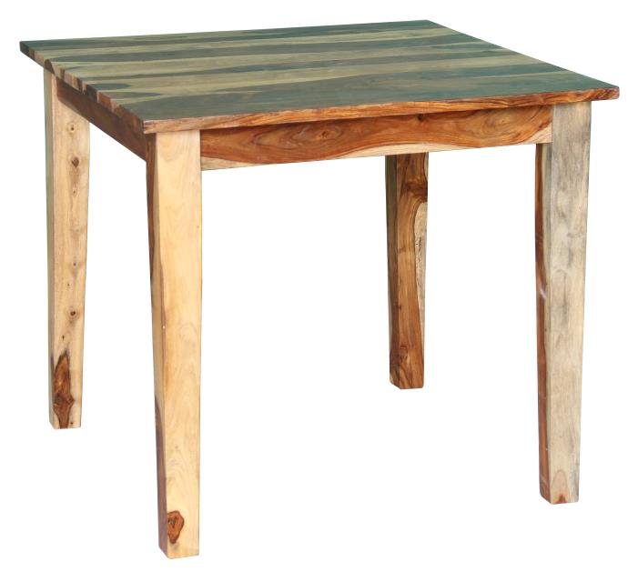 Tahoe Square Natural Wood Bar Table