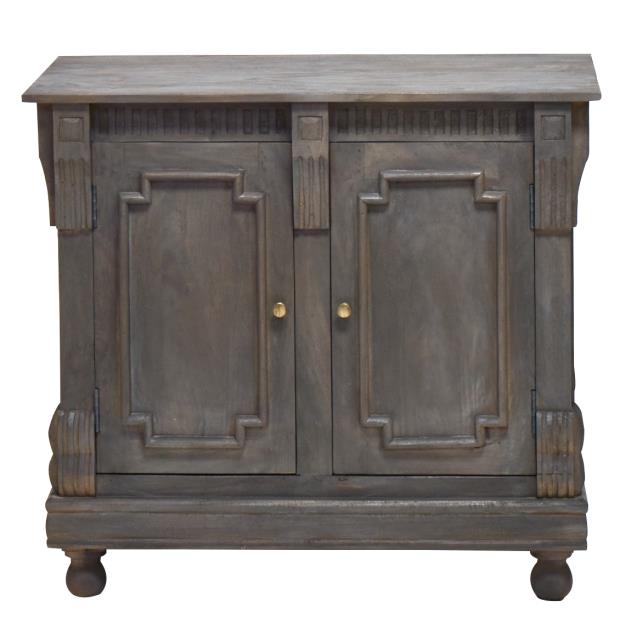 Tobias Wood Black Cabinet