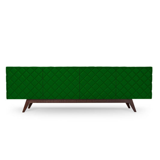 Victor Betancourt Green Diamond Wood Credenza or TV Stand
