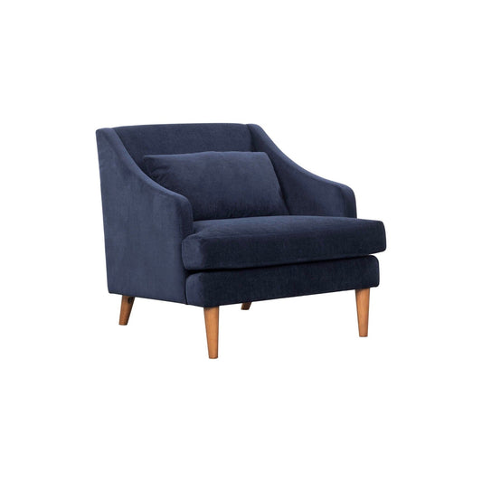 Missy Club Chair - Navy Chenille