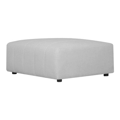  Lyric Off White Modular Ottoman Otmeal Moe' Home