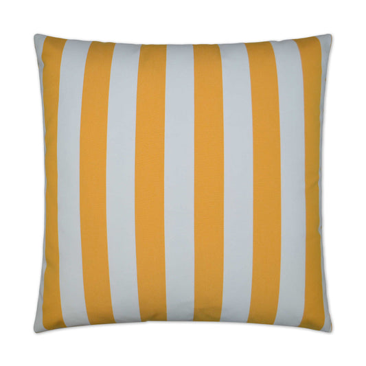 D.V. Kap Outdoor Café Stripe Pillow - Yellow