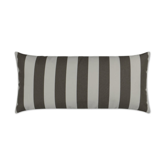 D.V. Kap Outdoor Café Stripe Lumbar Pillow - Driftwood