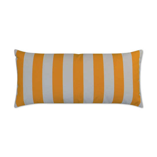 D.V. Kap Outdoor Café Stripe Lumbar Pillow - Yellow