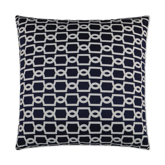D.V. Kap Outdoor Ocean Gate Pillow - Navy