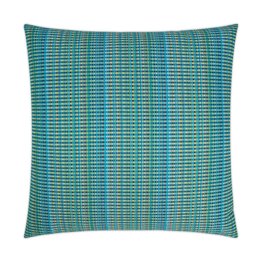 D.V. Kap Outdoor Sunrun Pillow - Blue