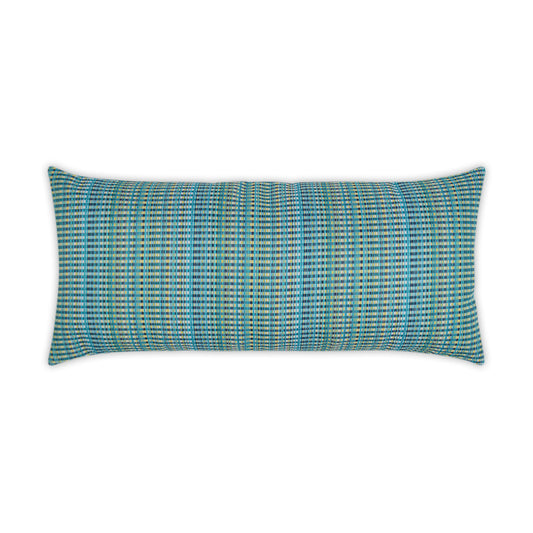 D.V. Kap Outdoor Sunrun Lumbar Pillow - Blue