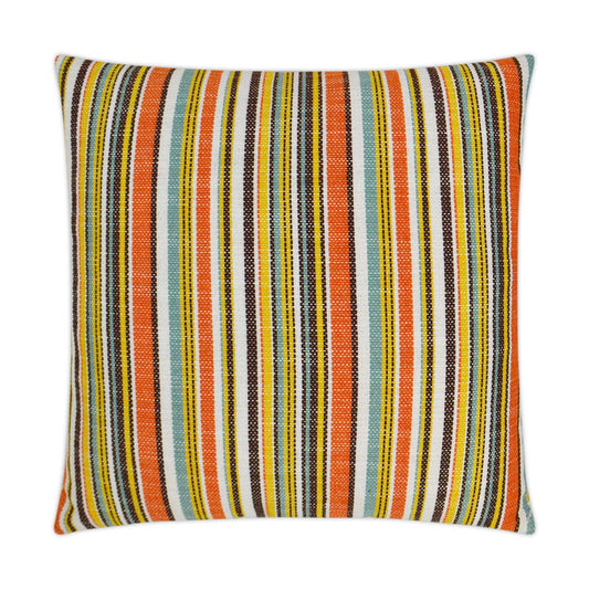 D.V. Kap Outdoor Fancy Stripe Pillow - Multi