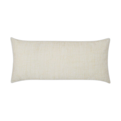 Outdoor Double Trouble Lumbar Pillow - Linen