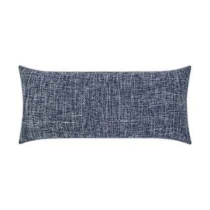 Outdoor Double Trouble Lumbar Pillow - Navy