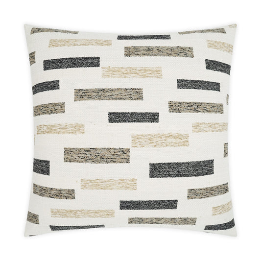 D.V. Kap Outdoor Blockweave Pillow - Natural