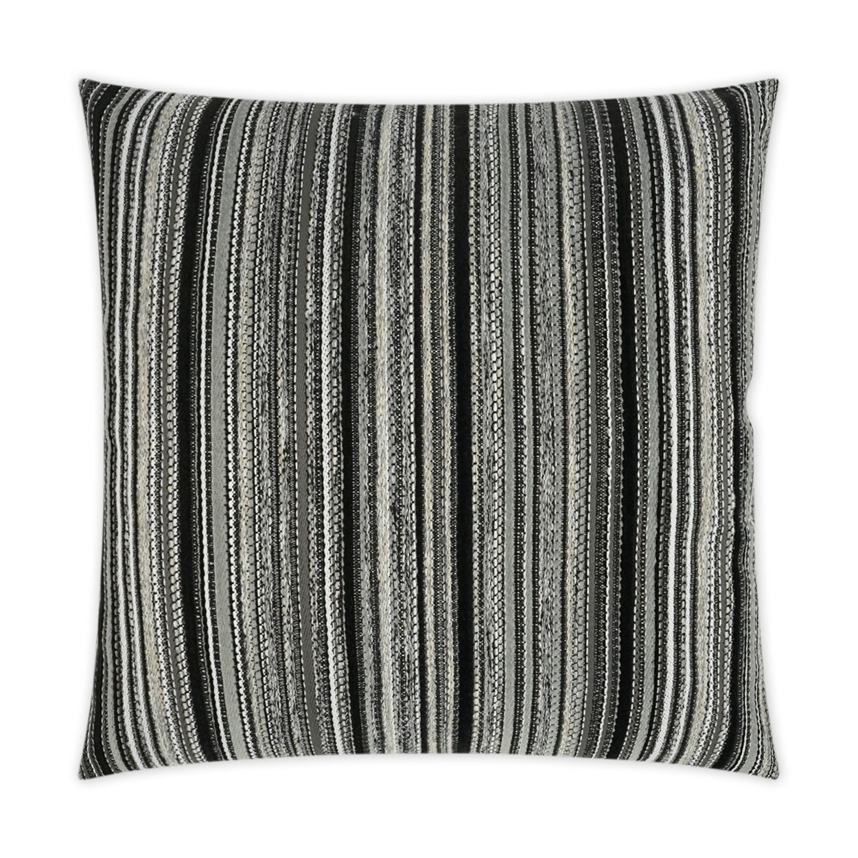 Outdoor Peerless Stripe Pillow - Black