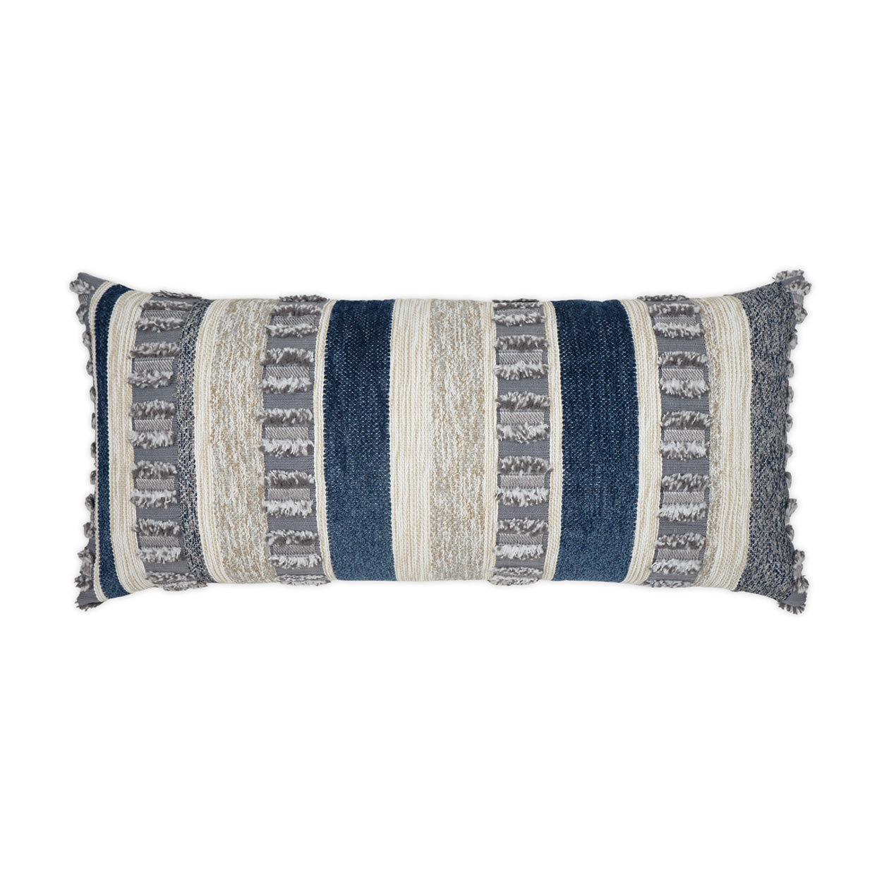 Outdoor Teton Lumbar Pillow - Indigo