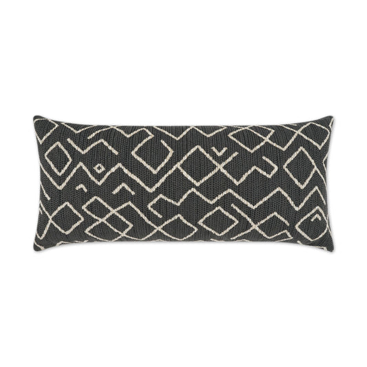 D.V. Kap Outdoor Kraken Lumbar Pillow - Charcoal