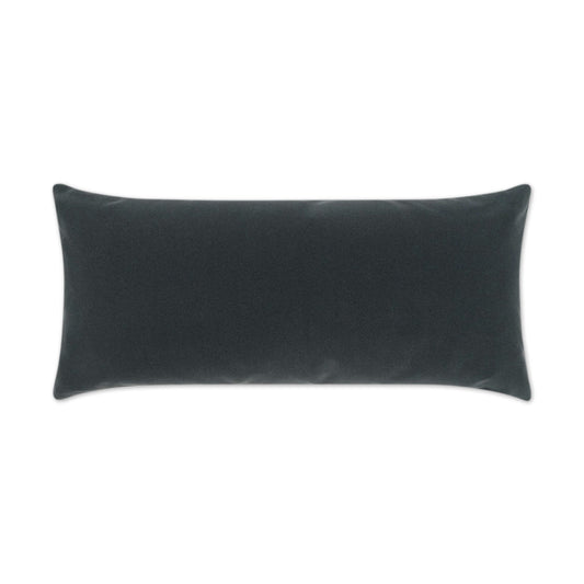 D.V. Kap Outdoor Sundance Lumbar Pillow - Charcoal