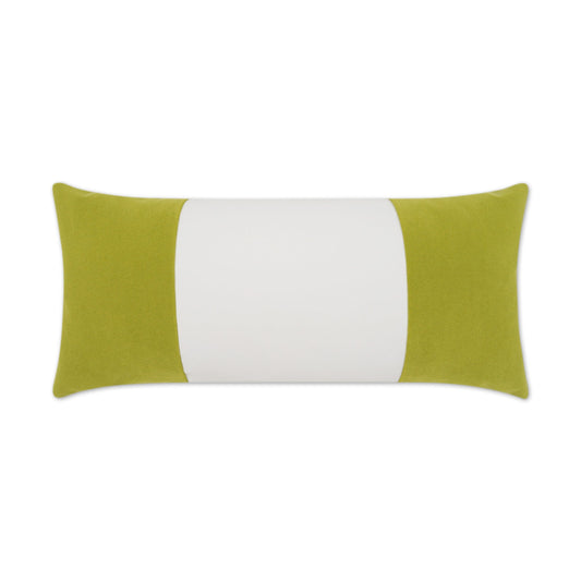 D.V. Kap Outdoor Sundance Band Lumbar Pillow - Leaf