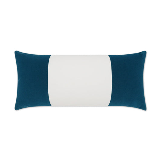 D.V. Kap Outdoor Sundance Band Lumbar Pillow - Peacock
