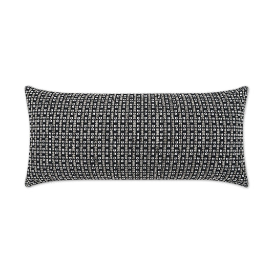 D.V. Kap Outdoor Kittery Lumbar Pillow - Ebony