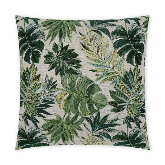 D.V. Kap Outdoor Rain Forest Pillow - Green