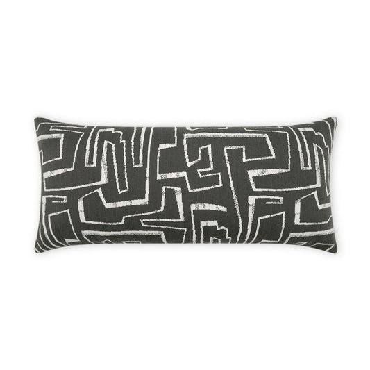 D.V. Kap Outdoor Theon Lumbar Pillow - Onyx