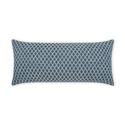 Outdoor Ambree Lumbar Pillow - Indigo