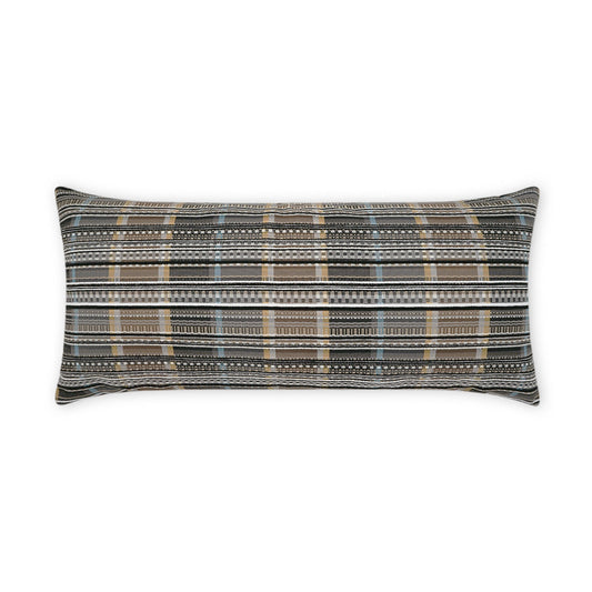 D.V. Kap Outdoor Conch Lumbar Pillow - Zinc