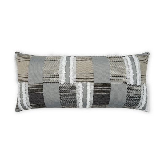 D.V. Kap Outdoor Mickey Lumbar Pillow - Grey