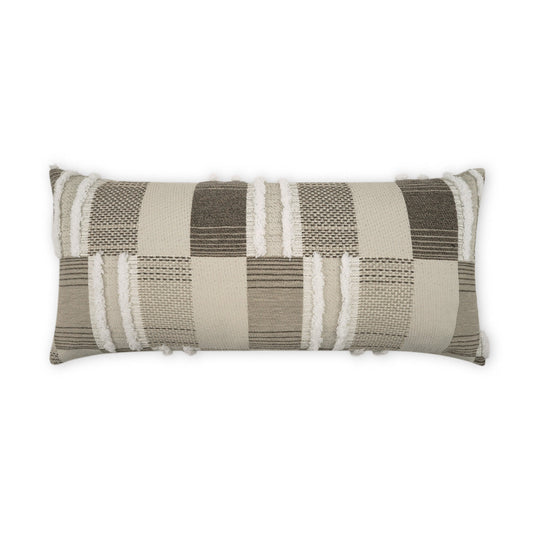 D.V. Kap Outdoor Mickey Lumbar Pillow - Taupe