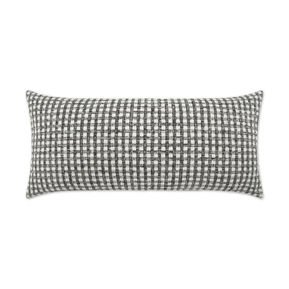 Outdoor Heart Stone Lumbar Pillow - Grey