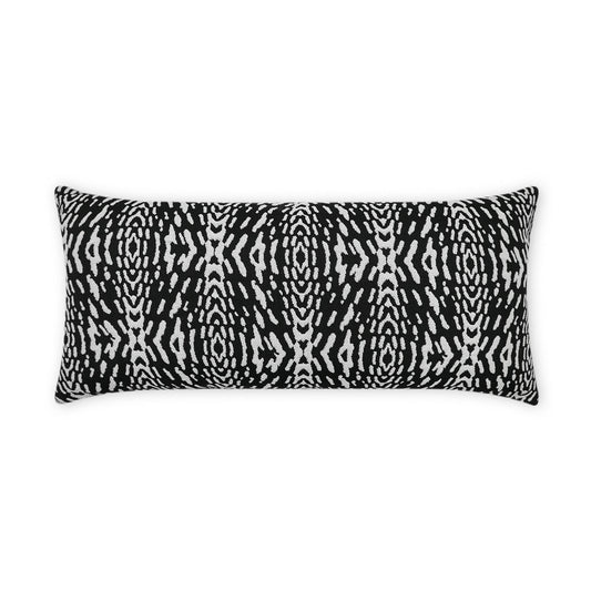D.V. Kap Outdoor Riff Lumbar Pillow - Ebony