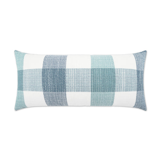 D.V. Kap Outdoor Farmhouse Lumbar Pillow - Spa