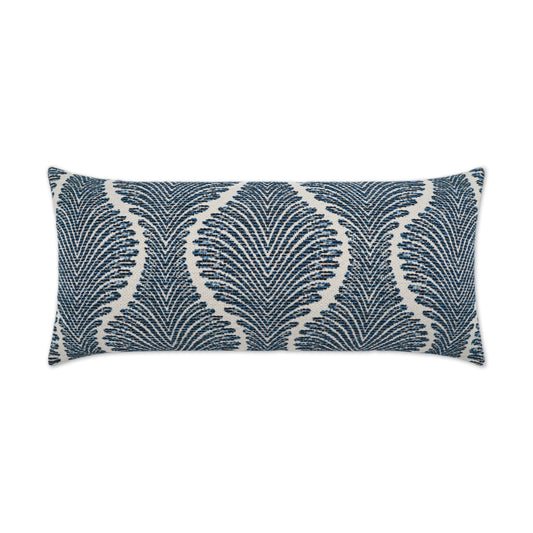 D.V. Kap Outdoor Palmyra Lumbar Pillow - Navy