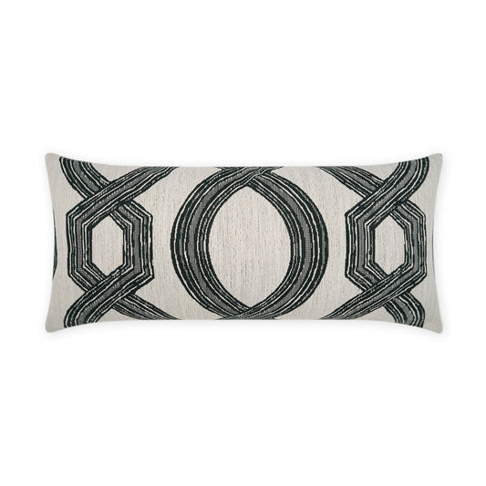 D.V. Kap Outdoor Evadne Lumbar Pillow - Black
