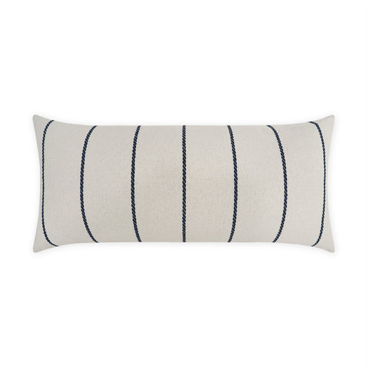D.V. Kap Outdoor Pencil Lumbar Pillow - Navy