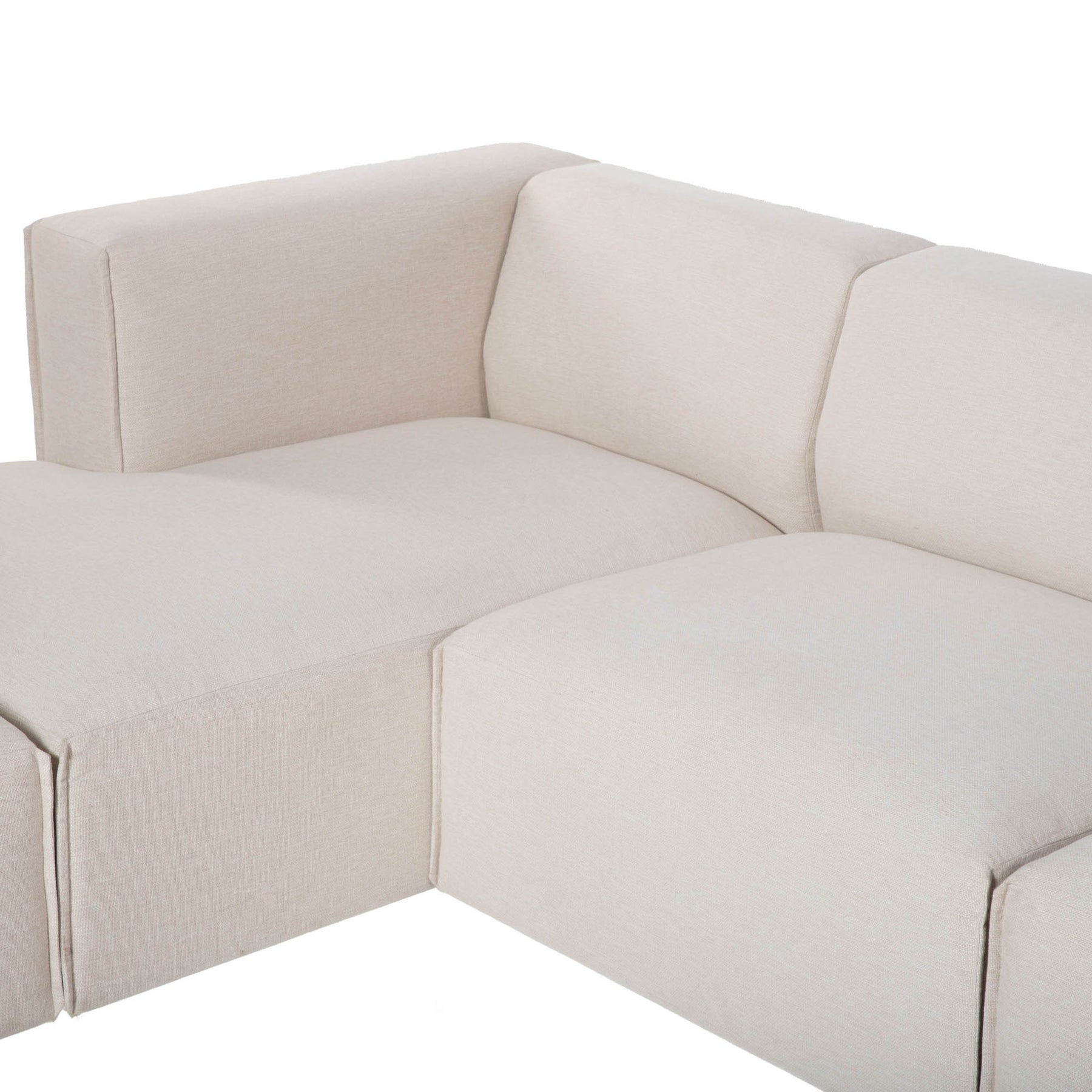 LH Home Premium L-Shaped Tight Back Left Sectional Couch