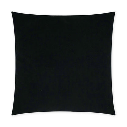 Massala Onyx Black Throw Pillow With Insert