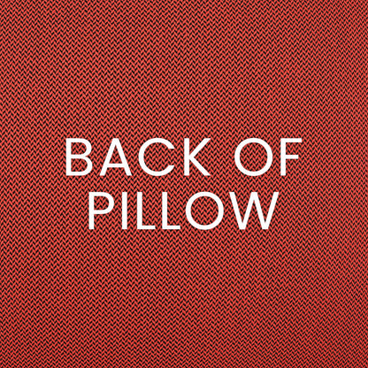 Outdoor Peggy Pillow - Red