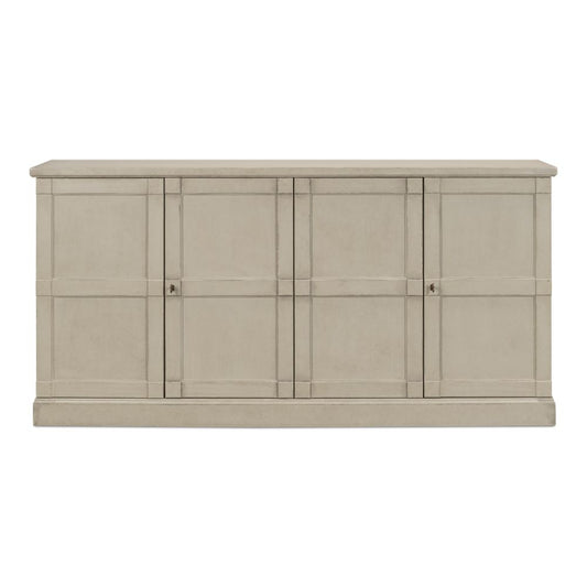 Lionisio Buffet 75" Wash Gray Wood Doors