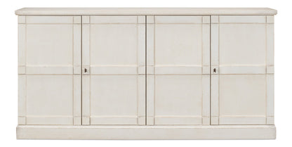 Lionisio Buffet 75" Stucco with Wood Doors