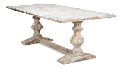 Lionisio Rectangle Trestle Dining Table