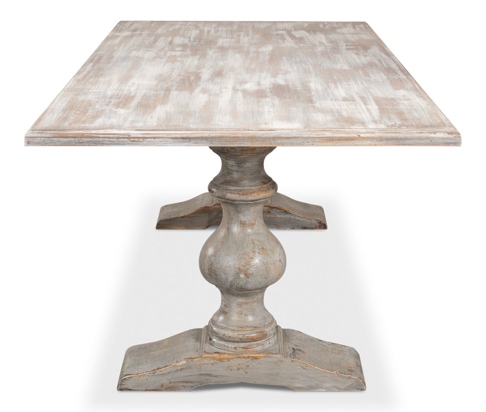 Lionisio Rectangle Trestle Dining Table