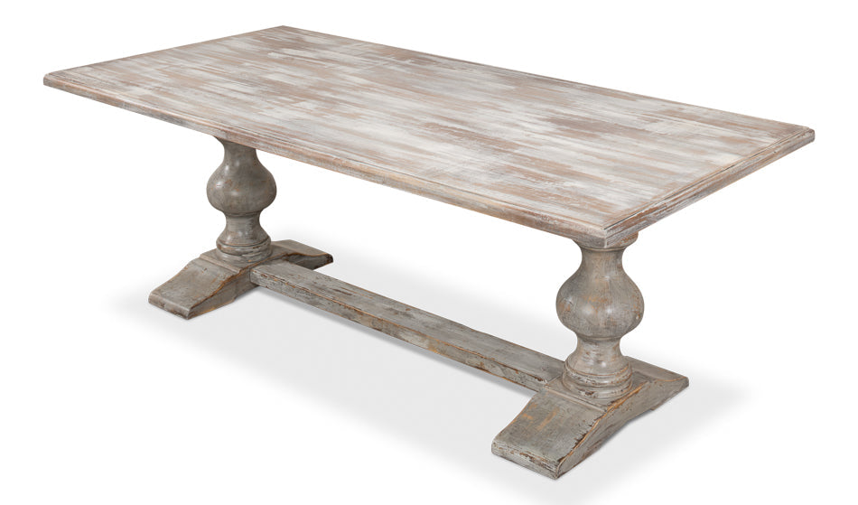 Lionisio Rectangle Trestle Dining Table