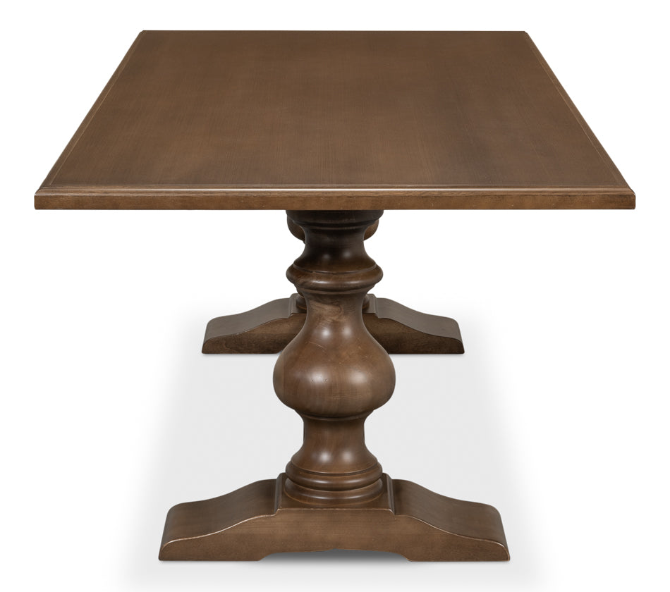 Lionisio Rectangle Trestle Dining Table